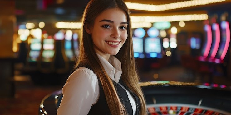 VIP Roulette table view on selo demo with premium lighting and layout
